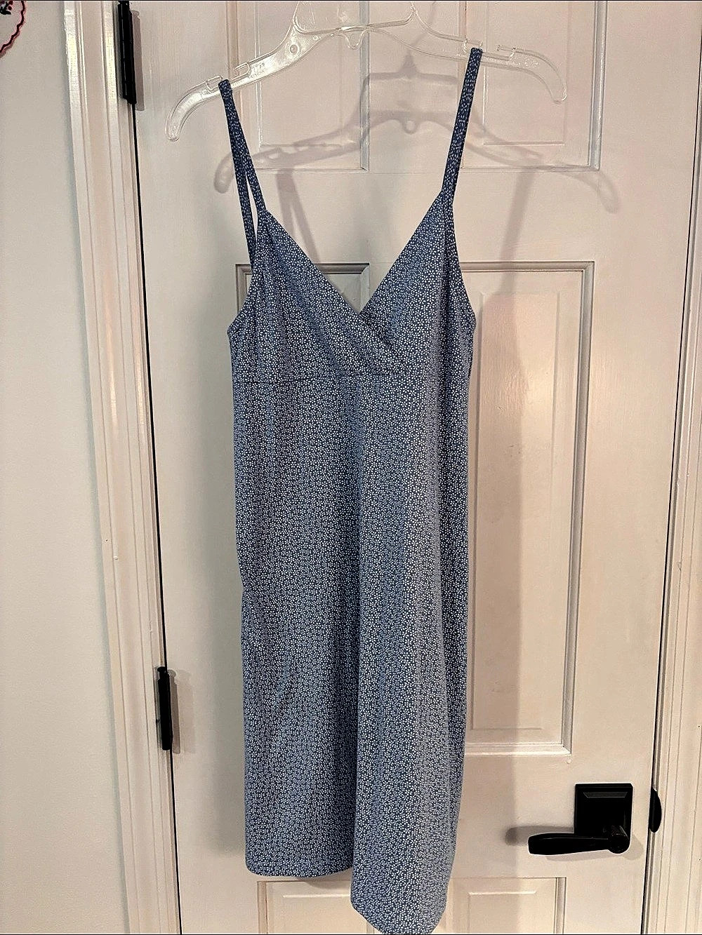 Brandy Melville Blue Floral Mini Dress Like New